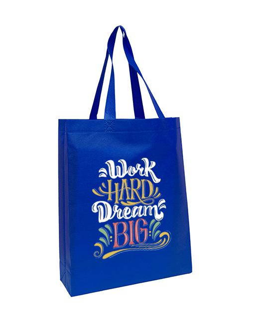 A4 Non Woven Bag - 70gsm - Royal Blue